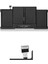 Apple MacBook Air A1466 (2014, 2015) Notebook Bataryası Pil 1