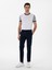 Erkek Lacivert Slim Fit Beli Bağcıklı Esnek Klasik Pantolon 50310507-VR033 1