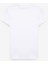 Tarelıa Kadın Bisiklet Yaka Kısa Kollu Slim Beyaz T-Shirt 3