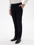 Erkek Lacivert Slim Fit Yün Karışımlı Klasik Pantolon 50306053-VR033 2