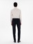 Erkek Lacivert Slim Fit Yün Karışımlı Klasik Pantolon 50306053-VR033 4