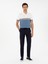 Erkek Lacivert Slim Fit Kumaş Pantolon 50305035-VR033 1