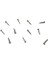 Klips, Menteşe, Ayağı Çivisi 9mm Çelik - Nikel 10GR 1