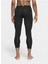 Pro Dri Fit Siyah 3/4 Boy Erkek Antrenman Taytı 3