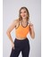 Neon Turuncu Racerback Slim Fit Büstiyer 1