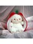 Kırmızı 35 cm Çilek Tavşan Çantalı Peluş Oyuncak 4