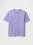 Erkek Lila Heavyweight Original T-Shirt 3