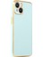 Apple iPhone 14 Kılıf Mkst Bark Kapak-Mavi Açık 1