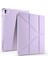 iPad Air 13 2025 M3 Kılıf Mkst Tri Folding Kalem Bölmeli Standlı Kılıf - Lila 1