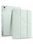 iPad Air 11 2025 M3 Kılıf Mkst Tri Folding Kalem Bölmeli Standlı Kılıf - Açık Yeşil 1