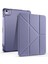iPad Air 11 2025 M3 Kılıf Mkst Tri Folding Kalem Bölmeli Standlı Kılıf - Mor 1
