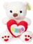 4762 Peluş Ayı Kalpli 30 cm 1