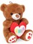 4762 Peluş Ayı Kalpli 30 cm 3