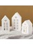 3'lü Ev Mumluk ve Şamdan Dekoratif Obje (Mum Dahil) 3