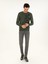 Erkek Haki Slim Fit Pamuk Karışımlı Jean Pantolon 50290508-VR027 3