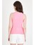 Pembe Taş Işleme Detaylı Halter Yaka Örme Atlet 0349 5