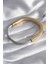 316L Çelik Gold Gümüş Renk Zirkon Taşlı Tiffany Vıp Seri Kadın Kelepçe - TJ-BB5841 1