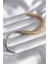 316L Çelik Gold Gümüş Renk Zirkon Taşlı Tiffany Vıp Seri Kadın Kelepçe - TJ-BB5841 2