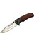 8-8 Kahverengi Kamp Çakı 20CM - Yarı Otomatik, Ahşap Sap 1