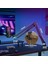 Profesyonel Rgb Gaming Profesyonel Oyuncu Yayıncı Mikrofonu ve Masa Standı Işıklı 5