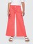 Kız Çocuk Kırmızı High Rise Stride Wide-Leg Jean Pantolon 4