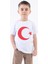 Türk Bayraklı Atatürk Baskılı T-Shirt (3 Adet Fiyatı) 4-14 Yaş Kız-Erkek 5