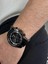 C.h Black Round Screen Wintage Wristhwatch 1