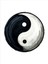 10X10 cm Yin ve Yang Sticker Laptop Kask Araba Motor Defter Sticker 1