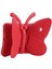 iPad 10.2 2021 (9.nesil) Uyumlu Mkst Butterfly Standlı Tablet Kılıf-Kırmızı 1