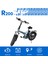 R-200 Elektrikli Katlanabilir Bisiklet 10AH Shimano Altus 20 Inç Şehir Bisikleti 2