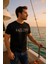 Erkek Nakış Baskılı Yumuşak Pamuklu T-Shirt 6