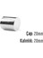 Neodyum Mıknatıs Silindir Çap 20MM , Kalınlık 20MM ( 1 Adet) 1