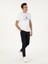 Erkek Lacivert Slim Fit Beli Lastikli Esnek Kanvas Pantolon 50306188-VR033 1