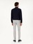 Erkek Gri Slim Fit Kanvas Pantolon 50292435-VR024 1