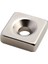 Neodyum Mıknatıs Köşeli Havşalı 20X20MM (Delik 10/5.5mm) Kalıklık 5mm 2 Adet 1