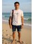 Erkek Yumuşak Kumaş Enjeksiyon Baskılı T-Shirt 4