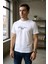 Erkek Yumuşak Kumaş Enjeksiyon Baskılı T-Shirt 2