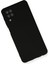 Samsung Galaxy A12 Kılıf Nano Içi Kadife Silikon - Siyah Gnzrz 3