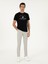 Erkek Taş Slim Fit Beli Lastikli Esnek Kanvas Pantolon 50306188-VR049 1