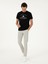 Erkek Taş Slim Fit Beli Lastikli Esnek Kanvas Pantolon 50306188-VR049 3