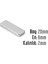 Neodyum Mıknatıs Köşeli 20X6MM , Kalınlık 2 mm ( 3 Adet) 1