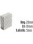 Neodyum Mıknatıs Köşeli 20X10MM , Kalınlık 5 mm ( 3 Adet) 1