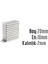 Neodyum Mıknatıs Köşeli 20X10MM , Kalınlık 2 mm ( 3 Adet) 1