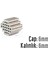 Neodyum Mıknatıs Silindir Çap 6mm , Kalınlık 6mm ( 10 Adet) 1