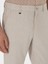 Erkek Bej Carrot Fit Keten Karışımlı Kanvas Pantolon 50306386-VR011 5