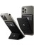 Magsafe ile Uyumlu Kart Hazneli Cüzdan (Iphone 15/14/13/12 Serisi Için) Smart Fold Wallet Black - AMP02746 1
