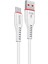AS-X406 2A Type-C 1m Beyaz Data + 2.4A Hızlı Şarj Kablosu 1 Metre 1