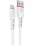 AS-X406 2A Type-C 1m Beyaz Data + 2.4A Hızlı Şarj Kablosu 1 Metre 3