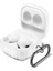 Samsung Galaxy Buds Pro 2 ile Uyumlu Kulaklık Kılıf Darbeye Dayanıklı Fundamental Sert Koruyucu Toz ve Kirden Koruyan Galaxy Buds Pro 2 ile Uyumlu Kılıf Beyaz 2