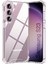 Samsung Galaxy S23 Uyumlu Anti Shock Darbe Emici S23 (6.1') Şeffaf Silikon Tpu Clear Kılıf, Transparent Galaxy S23 Anti Shock Kılıfı Şeffaf 1